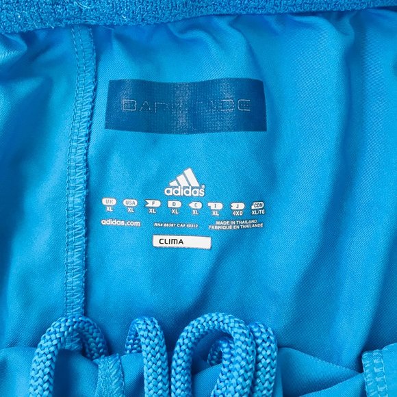 Adidas Blue Fitness Athletic Running Shorts - Picture 2 of 10